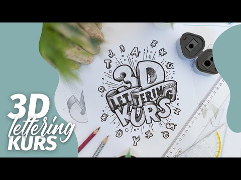 3D Lettering Kurs | Trailer