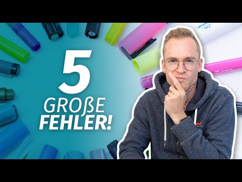 5 große Handlettering Fehler | Machst du sie auch?