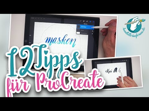 12 Top-Tipps: Handlettering in ProCreate [iPad]