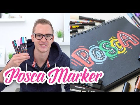 POSCA Marker (Review &amp; Beispiele) | Handlettering