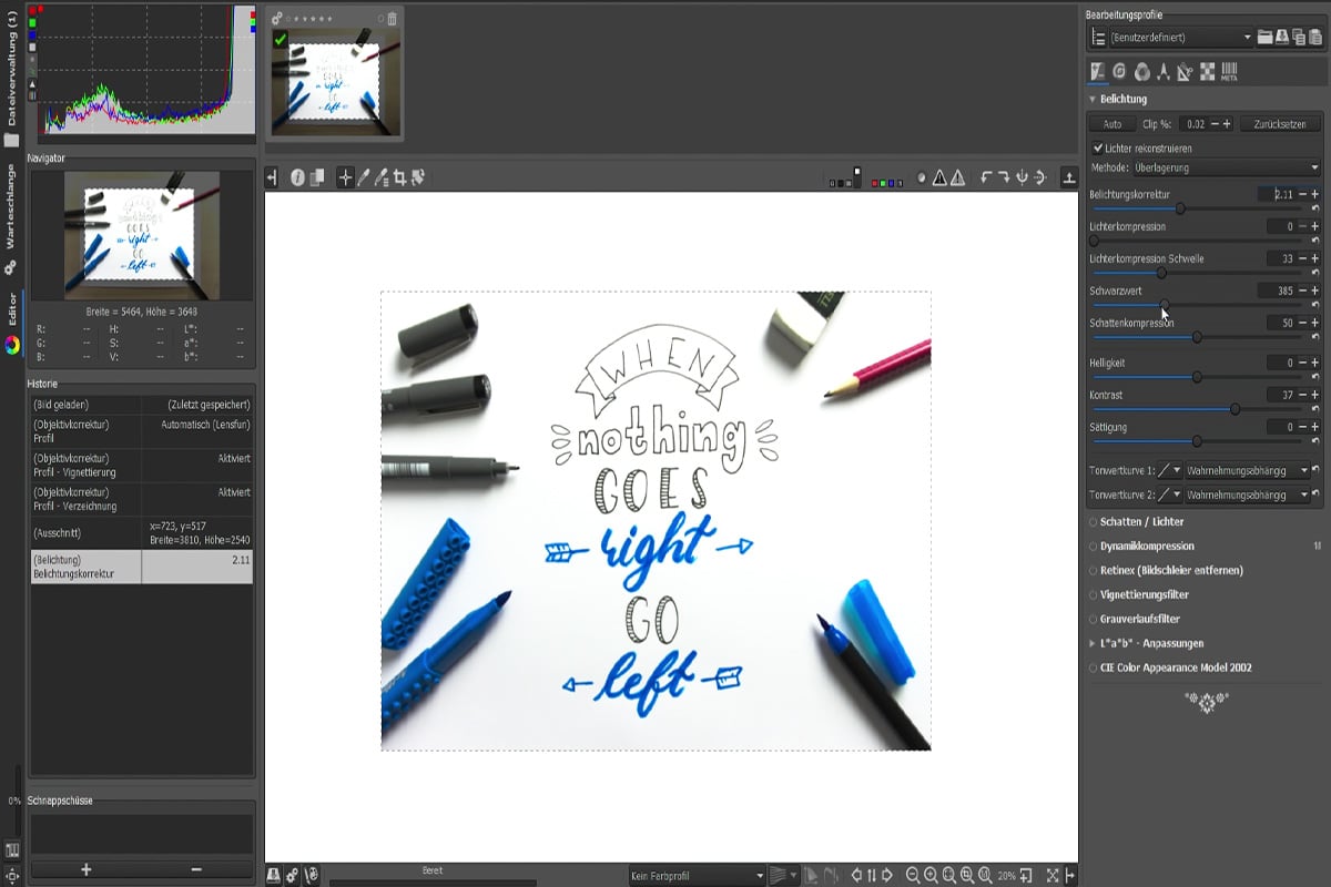 Handletterings digitalisieren