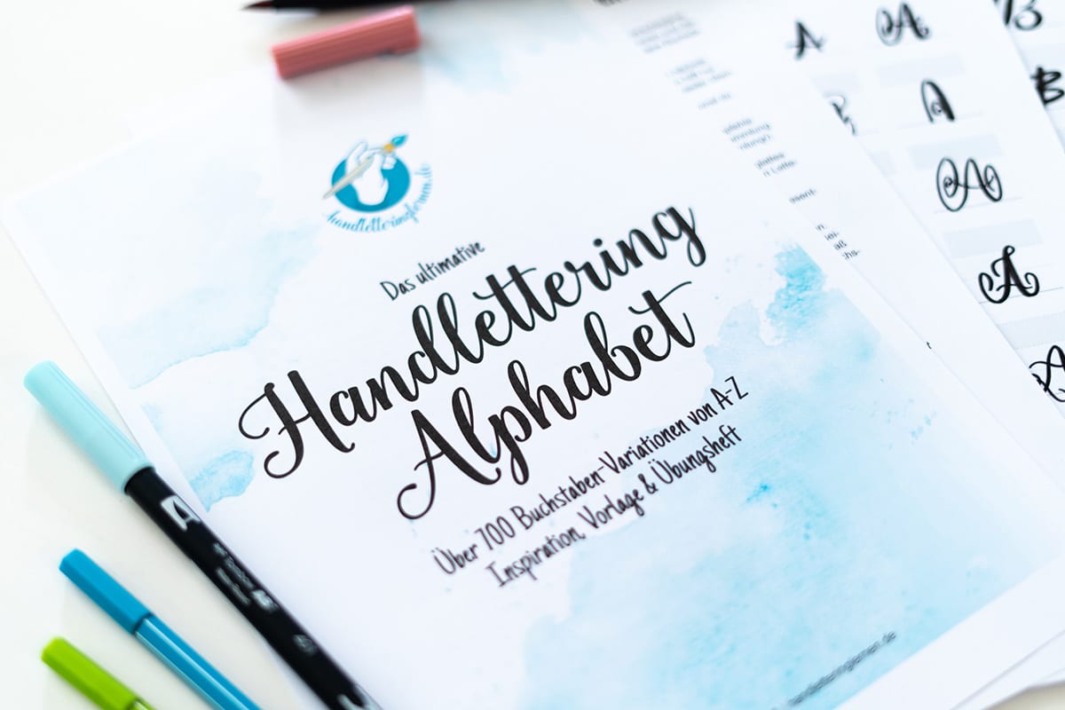 Das Ultimative Handlettering Alphabet Für Schönere Letterings