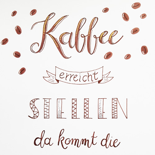 Beispiel Lettering