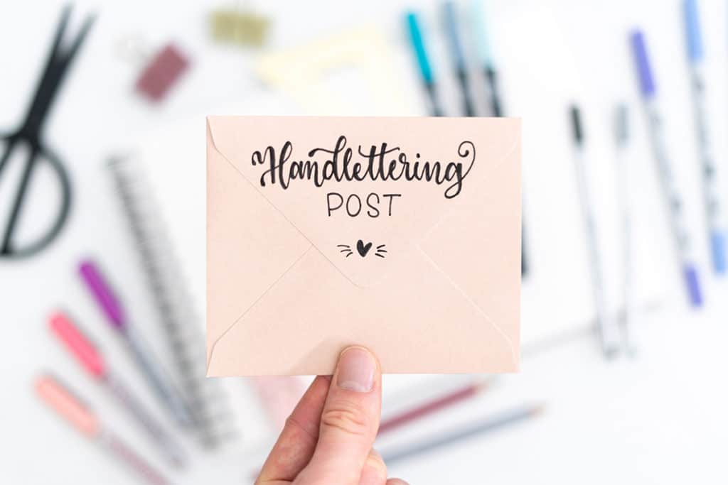 Handlettering Post