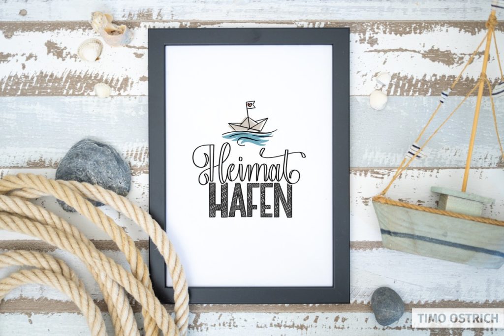 Heimathafen Handlettering lernen