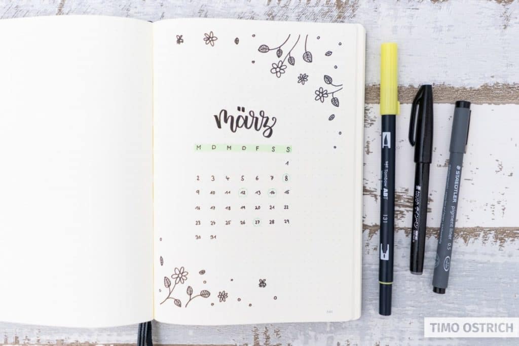 Handlettering Kalender - schöne Schriften für jeden Monat!