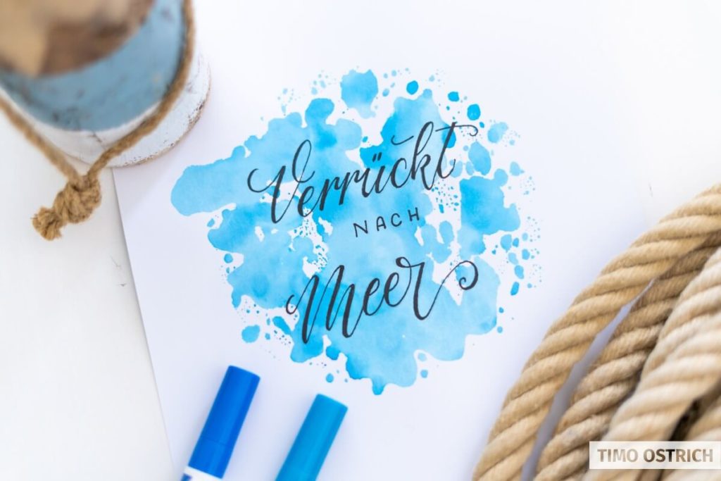 Handlettering & Aquarell So gelingen dir echte Kunstwerke!