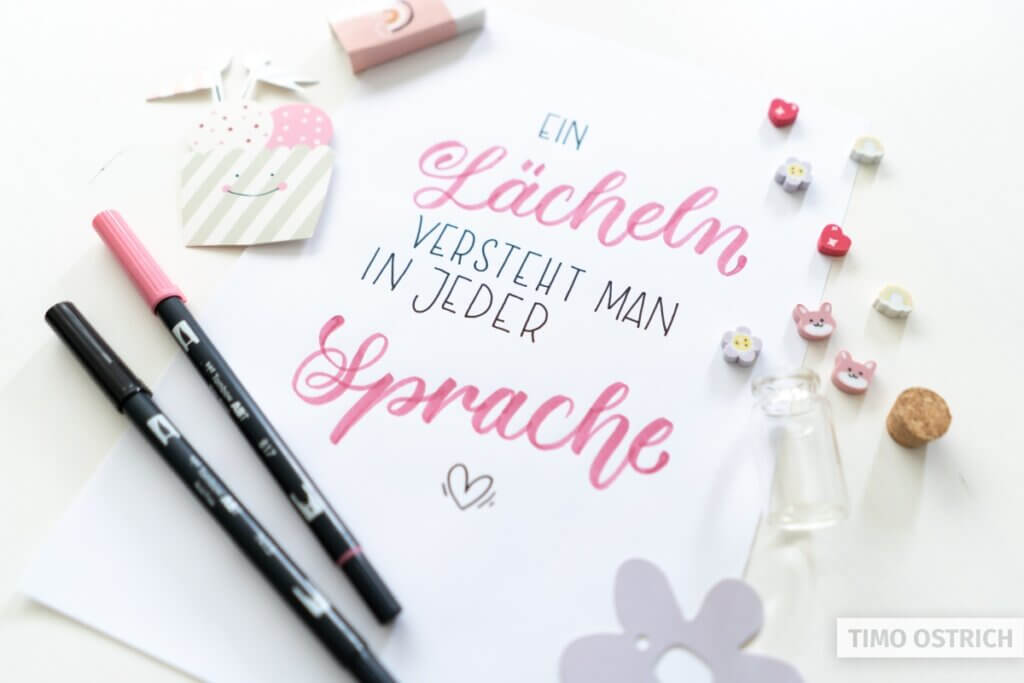 MegaListe 99+ Handlettering Sprüche (mit BeispielFotos)