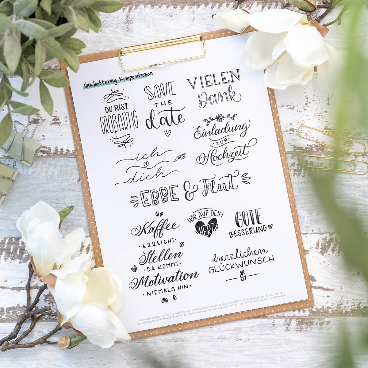 Beispielseite Kompositionen