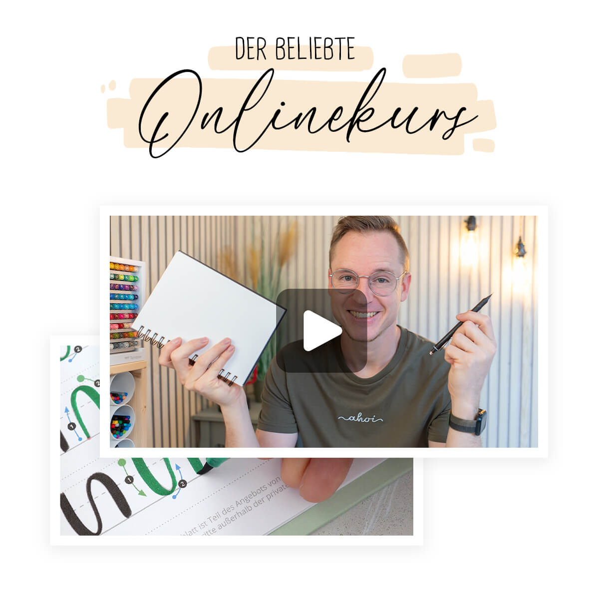 Großer Handlettering Onlinekurs
