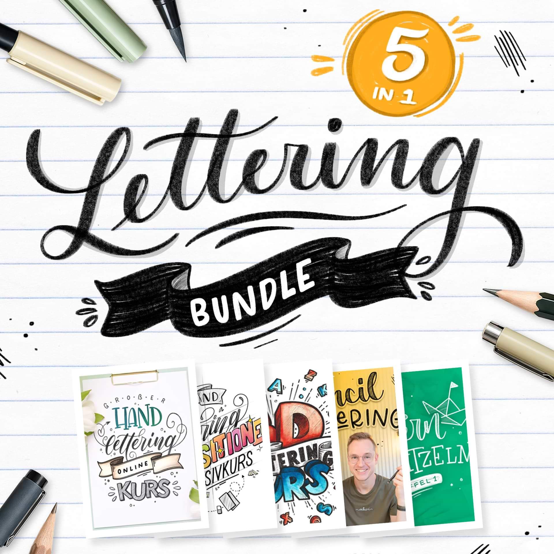 Lettering-Bundle