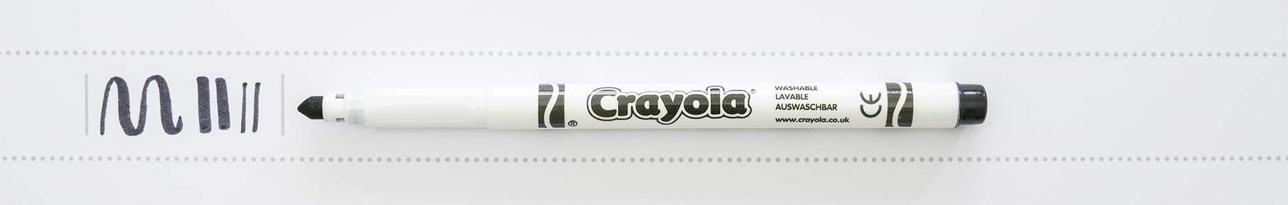 Crayola Supertips schwarz