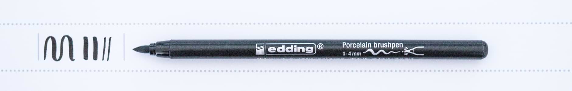 Edding Porzellan Stift schwarz