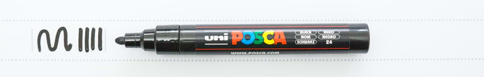 POSCA Marker schwarz